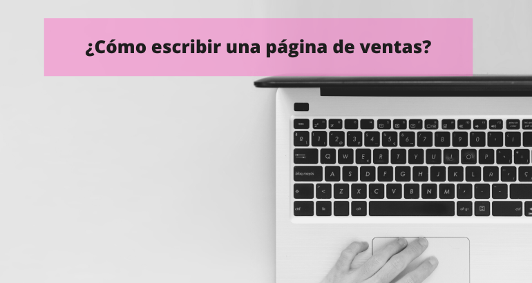 como escribir una pagina de ventas